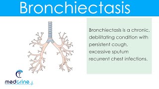 Bronchiectasis  Etiology pathophysiology clinical features diagnosis and treatment [upl. by Locklin]