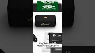 marshall emberton iiMarshallEmbertonII BluetoothSpeaker PortableSpeaker WirelessAudio 360Sound [upl. by Assyram192]