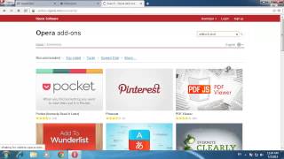 How to Download and Install AdBlock Plus for Opera [upl. by Germann222]