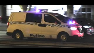 NSW Police  Sydney City 18 Responding from Station [upl. by Eirena]