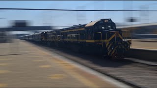 Rovos Rail trains at Pretoria North [upl. by Norene]