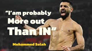 I AM PROBABLY MORE OUT THAN IN  Mo Salah Talks About Contract extension at Liverpool [upl. by Yznil]