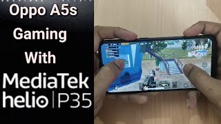 Oppo A5s With Mediatek Helio P35  PUBG Play [upl. by Medor]