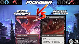 Izzet Phoenix VS Rakdos Vampires MTG Pioneer [upl. by Neelia]