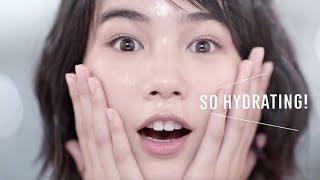 Hada Labo Hydrating Cream ASMR HydrationChallenge [upl. by Engis343]