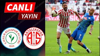 Rizespor  Antalyaspor Maçı Canlı İzle  Süper Lig 8 Hafta  04102024  eFootball Türkçe [upl. by Onirefez]