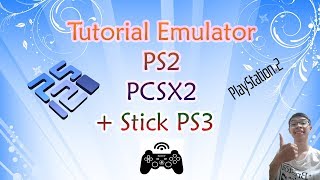 Tutorial PCSX2  Emulator Untuk PS2  Tutorial Menggunakan Stick PS3 di PC  Laptop  Indonesia [upl. by Yretsym]