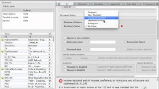 How to Create a Linked Return using Canadian Tax Software TaxTron [upl. by Ellahcim]