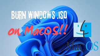 The MacOS Method for Creating a Windows USB Installer [upl. by Nolahs]