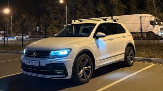 Tiguan Rline 220 Первые покатушки [upl. by Mar901]