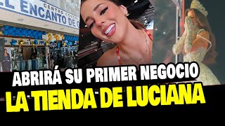 LUCIANA FUSTER ANUNCIA LA INAGURACIÓN DE SU PRIMERA TIENDA EN GAMARRA [upl. by Jarv]