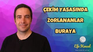 Çekim Yasasında Zorlananlar Buraya  Efe Kıncal [upl. by Melak]