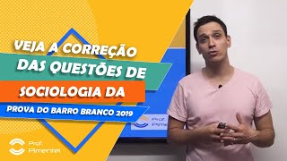 Barro Branco Resolução das questões de Sociologia [upl. by Anak158]