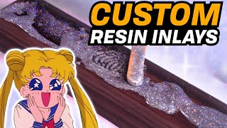 How We Do Custom Resin Inlays for our Dice Vaults [upl. by Ruhtracm]