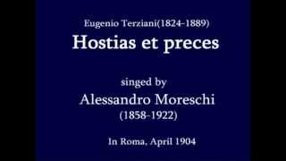 Alessandro Moreschi  Hostias et precesLess noise ver [upl. by Wiebmer]