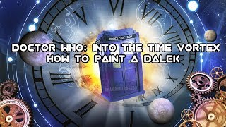 Simple guide to painting a Dalek bronze doctor who exterminate game [upl. by Yema]