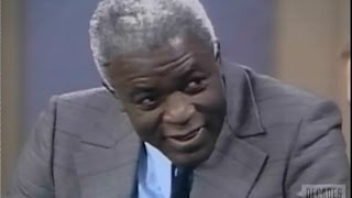 Jackie Robinson interviewed on Dick Cavett Show [upl. by Ymmac]