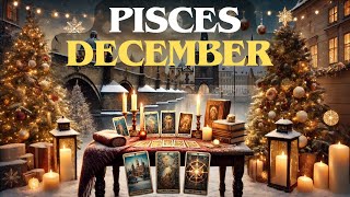 Pisces December Tarot Reading 🌊  Monthly Insights Advice amp Predictions [upl. by Yleek]