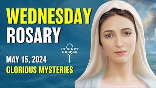 Wednesday Rosary 💙 Glorious Mysteries of Rosary 💙 May 15 2024 VIRTUAL ROSARY [upl. by Nonnaihr]