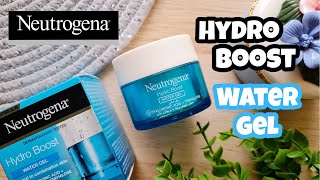 Neutrogena Hydro Boost Water Gel  Review [upl. by Adiaros]