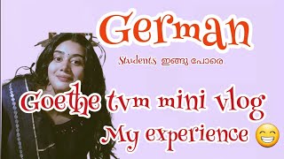 GERMAN VLOGGoethe tvm registration vlog [upl. by Grubman]