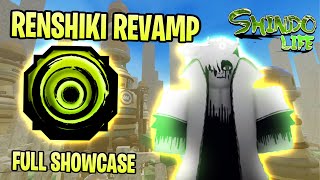 CODE NEW Renshiki Bloodline Rework Full Showcase Shindo Life Renshiki Showcase [upl. by Marler438]