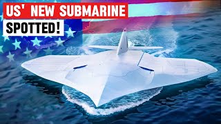 US Navy Reveals TOP SECRET Manta Ray Drone Submarine is INSANE [upl. by Dominica]