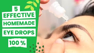 Homemade Eye Drops For Dry Eyes  How To Make Effective Eye Drops at Home [upl. by Martainn466]