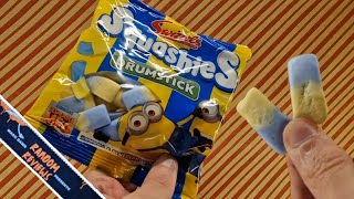 Swizzels Drumstick Squashies Banana and Blueberry  Random Reviews [upl. by Zelde]