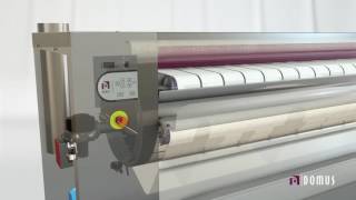 ECOVOLUTION Domus 3D Flatwork Ironer features [upl. by Notneiuq857]