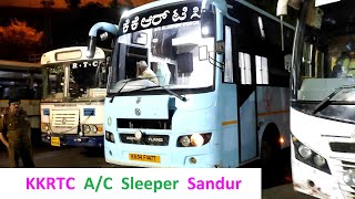 New KKRTC AC Sleeper Bus [upl. by Adnohr505]