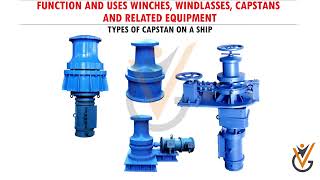 Controlling the Operation of Ships  Function and uses Winches Windlasses Capstans [upl. by Knipe]