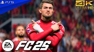 PS5 EA FC 25 Gameplay  Man United vs Man City  4K60FPS FC 25 [upl. by Garlanda]