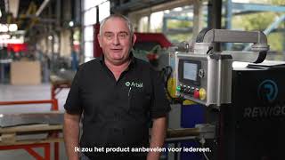 Arbel deelt ervaring met Rewigo puntlasmachine [upl. by Nafis]