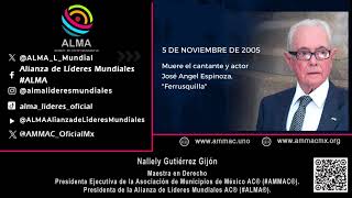 ALMA® México Efemérides 5 de nov de 2005 fallece José Ángel Espinoza “Ferrusquilla” compositor [upl. by Samohtnhoj]