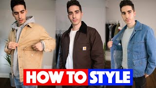 3 Ways to Style Workwear Jackets  Outfit Ideas [upl. by Spenser]