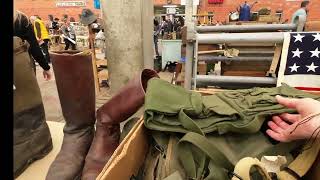 Ciney Militaria Belgium April 2023  Military fair in Europe  Part 2 [upl. by Lacagnia]