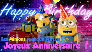 Les Minions te souhaitent un Joyeux Anniversaire 2 [upl. by Nollad603]