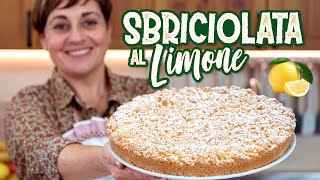 SBRICIOLATA AL LIMONE Ricetta Facile  Fatto in Casa da Benedetta [upl. by Ahsineb]