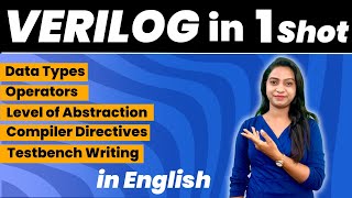 Verilog in One Shot  Verilog for beginners in English [upl. by Viviane]