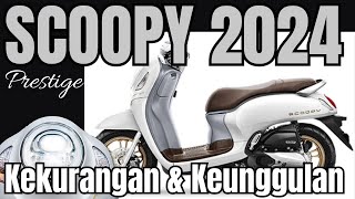 Honda SCOOPY 2024 TERBARU FULL LENGKAP KEKURANGAN amp KELEBIHAN [upl. by Yvad]