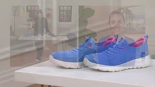 Skechers GOWalk Joy Washable Vegan Bungee Sneakers  Alia on QVC [upl. by Pearl]