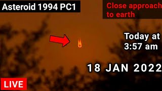 LIVE Asteroid 1994 pc1 । 18 january 2022 asteroid । pc1 asteroid live ।asteroid 2022 live [upl. by Lambert]