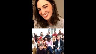 Sara Bareilles Instagram Live  172019 with Waitress West End Cast [upl. by Joliet]