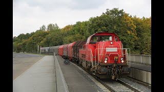 05 FührerstandsmitfahrtenDriver´s cab ride Kassel Rangierbahnhof  Baunatal VWWerk [upl. by Michell]