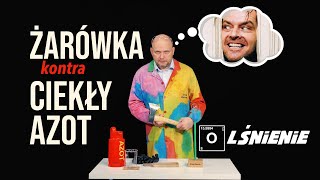 Żarówka w ciekłym azocie — eksperymenty [upl. by Sanborne]