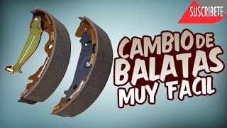 COMO CAMBIAR BALATAS TRASERAS [upl. by Ynehpets728]