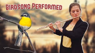 Yellowbreasted Chat Bird Song Transcription amp Performed [upl. by Hay]