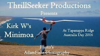 Minimoa Slope Soaring Tapanappa Ridge Australia Day 2016 [upl. by Sikram]