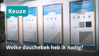 Welke douchebak kies ik  Douchebak vervangen en plaatsen [upl. by Myke85]